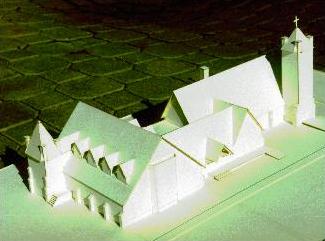 {Model of St. Thomas Church}